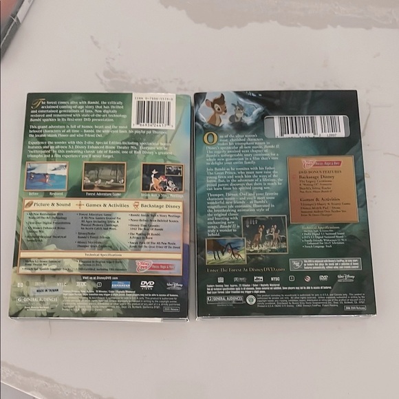 NIB Disney Bambi Platinum Edition & Bambi II DVD Set - Picture 2 of 4